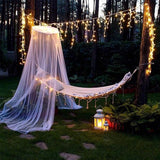 Orangie LED Icicle Lights, 96 LEDs 9.8ft 8 Modes, Curtain Fairy Light, LED String Light - Decorative Outdoor Light | Lumora