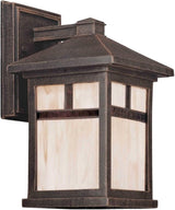Forte Lighting 1773-01 Craftsman / Mission Outdoor Wall Sconce, Painted Rust | Lumora
