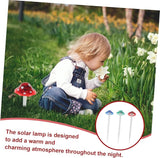 6pcs Solar Pathway Lights Mushroom Night Lights Outdoor Garden Decorative Landscape | Lumora
