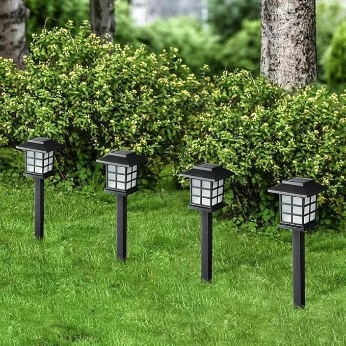 Solar Garden Lights, 6 Pack LED Outdoor Waterproof Lawn Lights, Landscape Lighting for Garden, Landscape, Path | Lumora