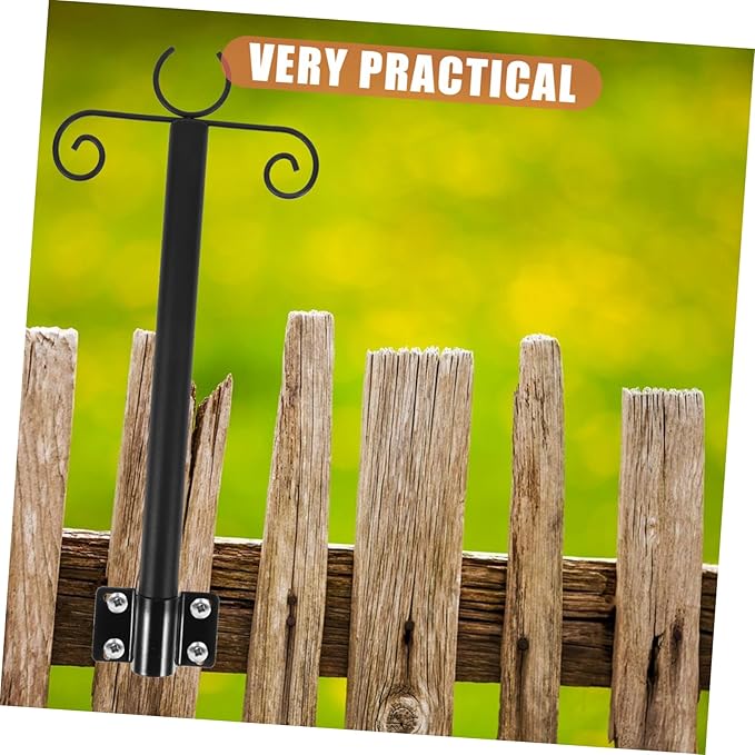 1set Outdoor Hanging Poles for String Lights and Bird Feeders Heavy Duty Support Rod Easy Install for Gardens | Lumora