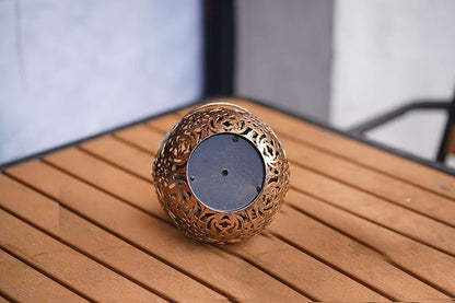 Garden Solar Lights Multi-Color Changing LED Flower Stake Light Decorative Landscape Lawn Yard Outdoor Lights The Length is About 145*145*155mm/6 *6*6inch