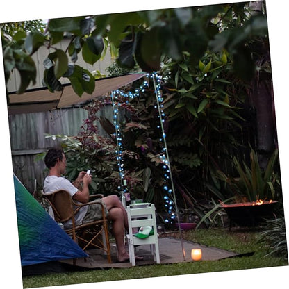 Veemoon 2sets Garden Solar String Lights Led Wire Decor for Outdoor Patio and Balcony Lights Functions Solar Powered for Effortless Decoration