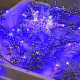 2 Pack Solar Powered Fairy String Lights Outdoor Waterproof 8 Modes Twinkle Christmas Decorations Lights, Each | Lumora