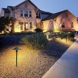Arrownine Cast Aluminum Low Voltage Landscape Path Area Spread Lighting Pathway Lights Included Ground Spike,Wire | Lumora