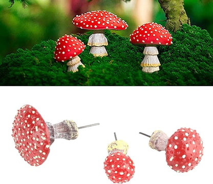 Mushroom Lights Solar Garden Decor, Solar Powered Lasting Mushrooms Stake Lightings for Garden Pathway Landscape Yard Decorations Outdoor