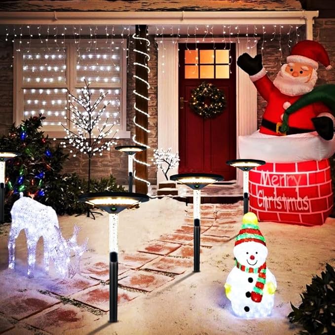 S NMT LED Garden Solar Pathway Lights，Outdoor Motion Sensor Landscape Lights for Garden Lighting, IP65 Waterproof | Lumora