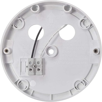 Westinghouse 6364200 Two-Light 18 Watt LED Outdoor Security Wall Light with Motion Sensor, White Finish with Acrylic Lens