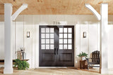 Kichler Camden 11" 1 Light Outdoor Wall Light with Opal Etched Glass in Anvil Iron, 9.5 in | Lumora