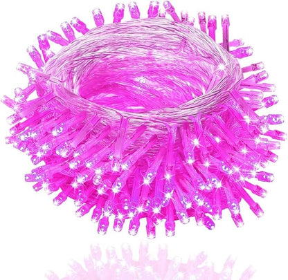 FULLBELL Room Decorations Easter Lights 33 Ft 100 LED Memorable Pink LED String Lights Tree Indoor Outdoor