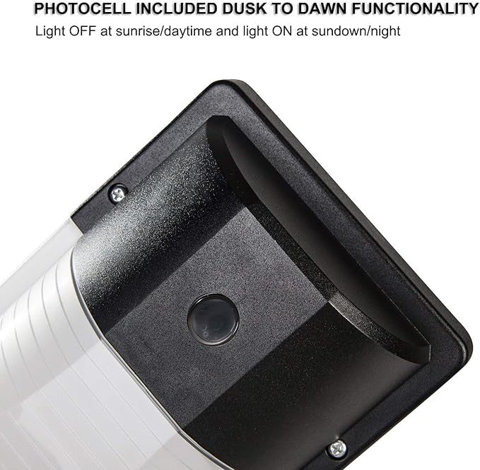 13W LED Wall Pack Light,Dusk to Dawn Led Outdoor Lighting 1600lm 5000K Daylight White, IP65 Rating,Outdoor Security | Lumora