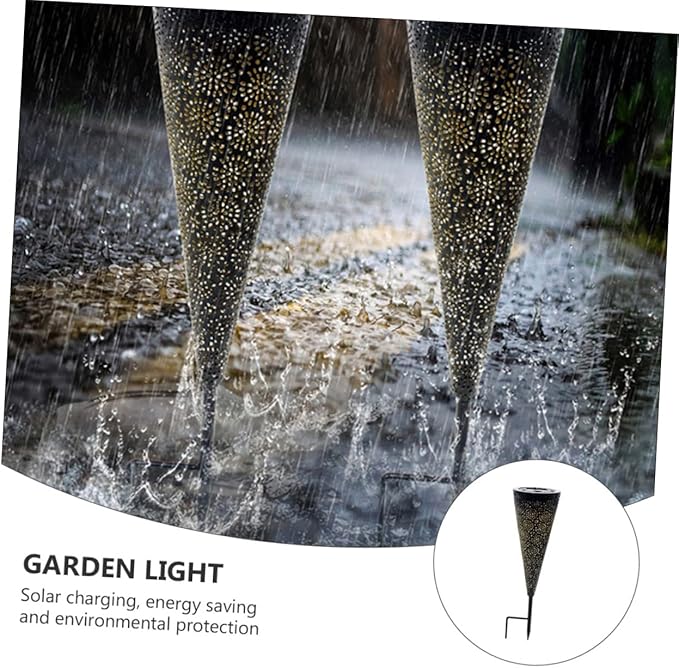Happyyami 1pc Solar Led Light Outdoor Garden Lamp Landscape Lighting Solar Pathway Lights