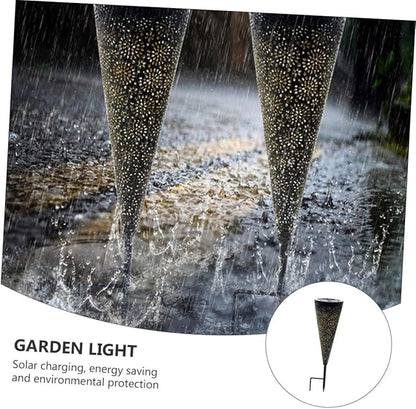 Happyyami 1pc Solar Led Light Outdoor Garden Lamp Landscape Lighting Solar Pathway Lights