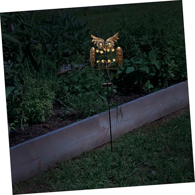 BESPORTBLE Solar Garden Stake Light Outdoor Solar Pathway Light for Lawn and Garden Decor LED for Backyard and Landscape