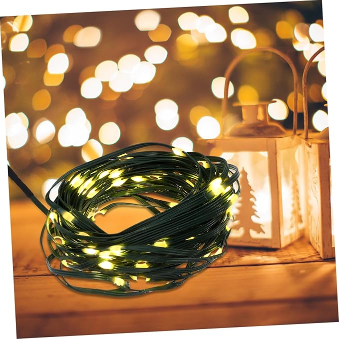 Solar LED Strip Light Warm White Outdoor Solar String Lights LEDs Flexible Decorative Lighting for Garden Bedroom | Lumora