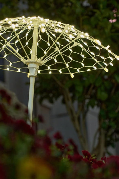Outdoor Solar Lights, 2 Pack Waterproof LED Garden Lights Solar Powered, Landscape Light Garden Decor, Colorful Outside Decorations for Lawn, Backyard, Patio (Warm Light)