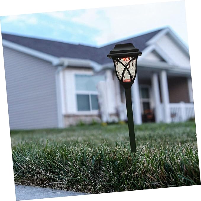 4pcs Led Solar Pathway Lights Garden Decor Outdoor Lights for Patio Driveway Courtyard