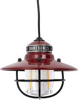 Barebones Edison Pendant Light – Red, Vintage Rustic USB LED Hanging Light for Outdoor and Indoor Use – Adjustable | Lumora