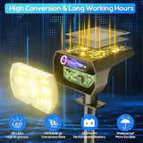 NYMPHY Solar Lights Outdoor Waterproof IP68, 56 LED 3 Lighting Modes Solar Powered Garden Yard Spot Solar Lights | Lumora