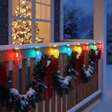 16FT Jumbo Christmas Lights,C7 Jumbo Xmas String Light Christmas Outdoor Decorations Lights with 10 Large Diamond | Lumora
