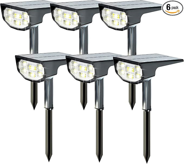 Solar Spot Lights Outdoor IP68 Waterproof, Ultra-Bright Performance，Simple Modes for Easier Operation, Auto | Lumora