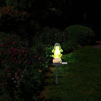 Zerodeko Solar Animal Stake Light Outdoor Solar Garden Lamp Waterproof Landscape Lighting for Patio Lawn Pathway Decorative Yard Lighting