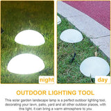 Solar Ground Insert Lights Hemisphere Design 5-Head Solar Garden Lamps White Light Outdoor Landscape Yard Pathway | Lumora
