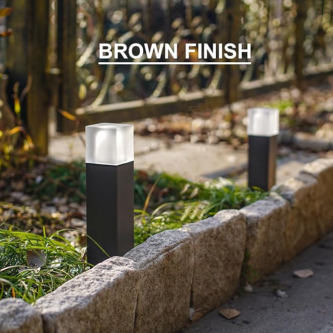 GOODSMANN Low Voltage Pathway Lighting Bollard Landscape Lights 2W 2700K Warm White LED Wired Path Light 100 Lumens | Lumora
