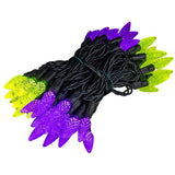 ‎‎‎Novelty Lights 24FT 70 LED C6 LED Halloween String Lights, Outdoor Christmas Tree Commercial Grade LED String | Lumora
