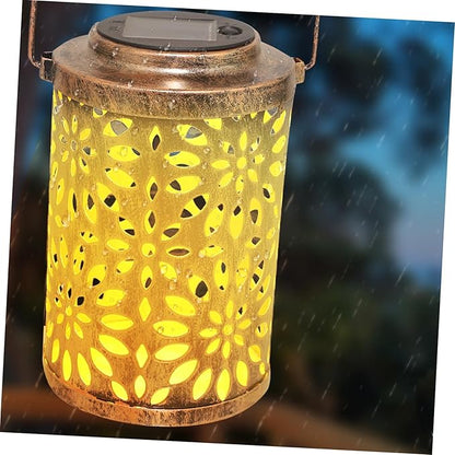 Solar Energy Claws Projection Lamp Delicate Outdoor Light for Garden and Patio Energy-Saving Led Hollow Lantern for Indoor and Outdoor Decor