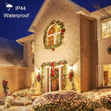 Toodour Christmas Lights Outdoor, 213ft 600 LED String Lights, Timer, Waterproof 8 Modes Outdoor Christmas String | Lumora