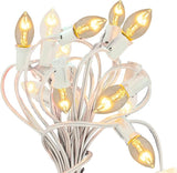 EST. LEE DISPLAY L D 1902 Indoor ＆ Outdoor String Light C9 Ceramic Christmas Steady Replacement Bulbs E17 Socket | Lumora