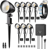 All-in-One Low Voltage Landscape Lighting Kit 12W LED Landscape Lights with 140W Transformer 2700k 12V-24V AC/DC | Lumora