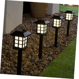 NUOBESTY 4 Pcs Solar Powered Pathway Lights Outdoor LED Spike Lights Warm for Garden Walkway Lawn Patio Driveway | Lumora