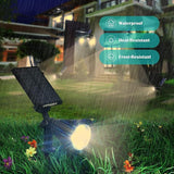 URPOWER Solar Lights Waterproof Solar Lights Outdoor 2-in-1 Adjustable Solar Spotlight Wall Light Auto On/Off | Lumora