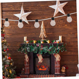 Wakauto 20pcs Transparent Globe String Light Bulbs with Black Caps Plastic Replacement - Outdoor Lighting Accessory | Lumora