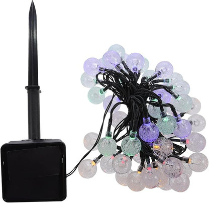jojofuny 1set Led Solar String Lights Outdoor Decor Lamp for Gardens Patios and Parties and Solar Powered Lighting
