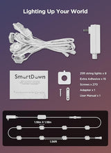 Permanent Outdoor Lights, 200FT with 128 Smart LED Lights, DIY Scene Mode, IP68 Waterproof Christmas Light for | Lumora