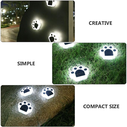 jojofuny 2pcs Solar Lawn Lights Outdoor Yard Ground Inserting LED Landscape Lighting White Light Solar-Powered Garden Pathway Decor for Patio Walkway