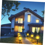 6pcs Solar Lawn Lights Waterproof LED Landscape Ground Plug Lamps for Outdoor Garden Decoration Energy Saving Solar | Lumora
