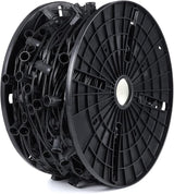Brightown Commercial 500FT C9 Christmas Stringer Bulk Reel, C9 Light Sockets Set - Outdoor Security Flood Light | Lumora
