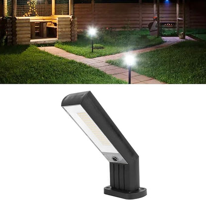 Solar Pathway Light Solar Lights Outdoor Garden, IP65 Garden Ornaments Pathway Lighting 90 LED Warm Light Pathway Light for Yard, Patio, Lawn, Walkway