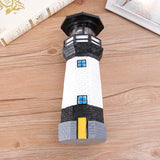 1pc Outside Solar Lights Well Covers for Garden Solar Light Lighthouse Lawn Ornament Lamp Lights Outdoor Garden | Lumora