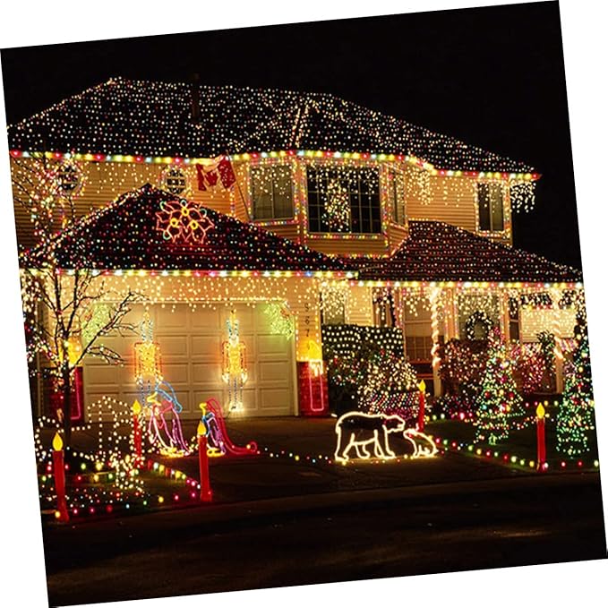 Uonlytech 2 Sets 10M Waterproof Solar LED String Lights 100 LED Outdoor Fairy Lights for Garden Trees Decor | Lumora