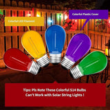 Diodesy- 36Ft Outdoor Smart WiFi String Light with S14 LED Shatterproof 18 Color Changing Bulb & 18 Hanging Socket | Lumora