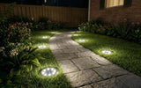 Solar Lights Outdoor,8 Pack Solar Garden Lights for Pathway,Yard,Deck,Lawn,Patio,Walkway,Driveway,Step（Brightwhite） | Lumora