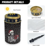 Skull Snowflake Solar Powered Garden Lights Outdoor Solar Lights Waterproof Solar Yard Light Home Garden Fall | Lumora