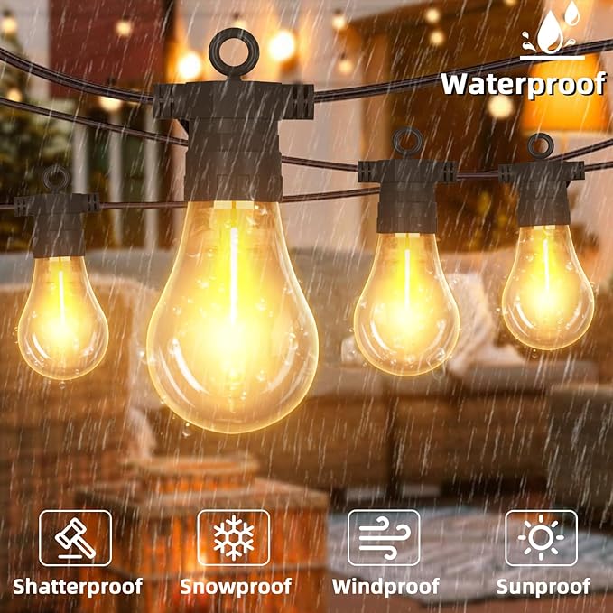 Outdoor String LED Patio Lights ADS-31FT