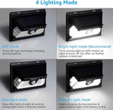 TORCHSTAR 58 LED Solar Security Light, Dusk to Dawn Cordless Motion Sensor Light, 4 Modes & 270° Beam Angle, IP65 | Lumora