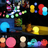 LOFTEK Floating Pool Lights - 6-inch Cordless Ball Light with Remote - 3 Modes & 16 RGB Color - Outdoor Path Light | Lumora